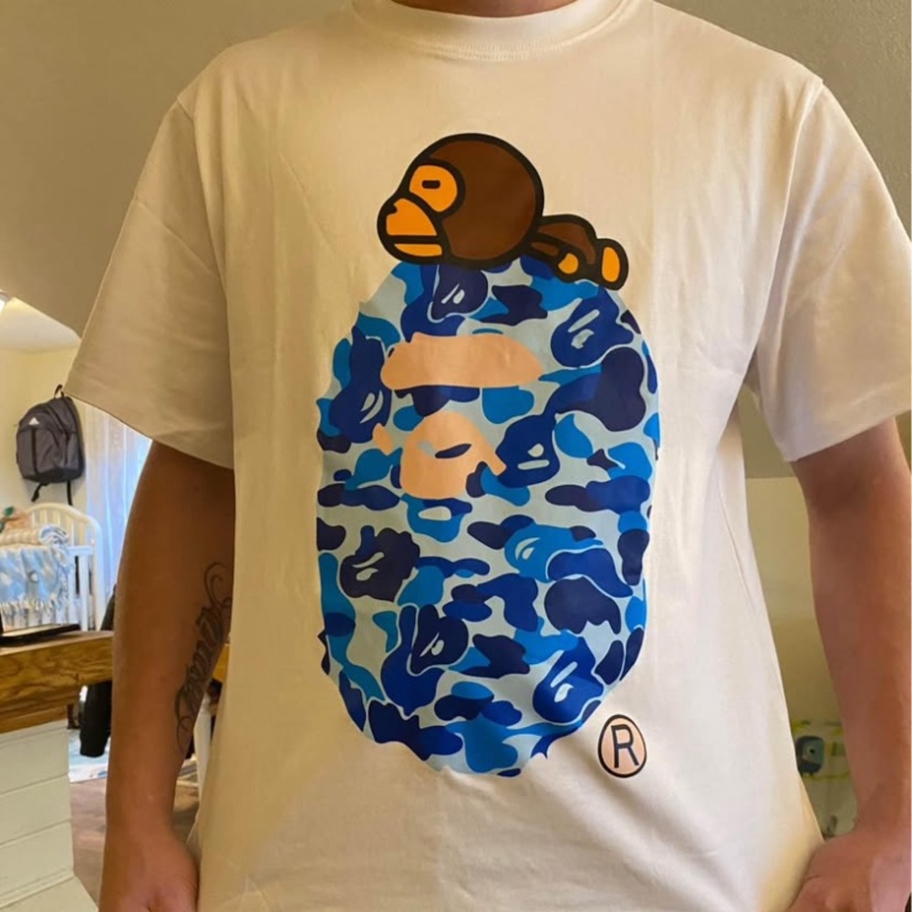 BAPE aka a bathing ape shirt authentic